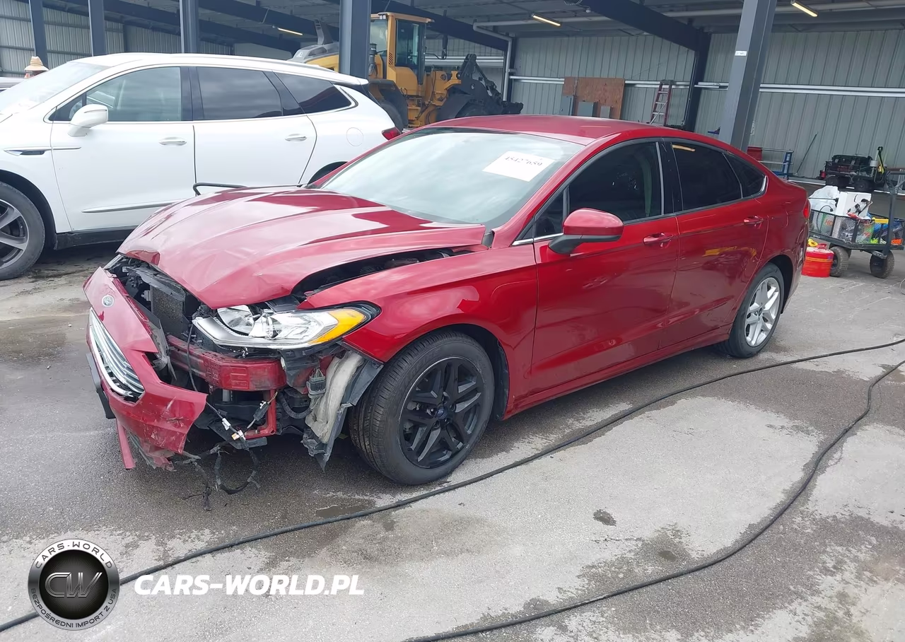 2018 Ford Fusion Se VIN:3FA6P0H76JR126975 - 2