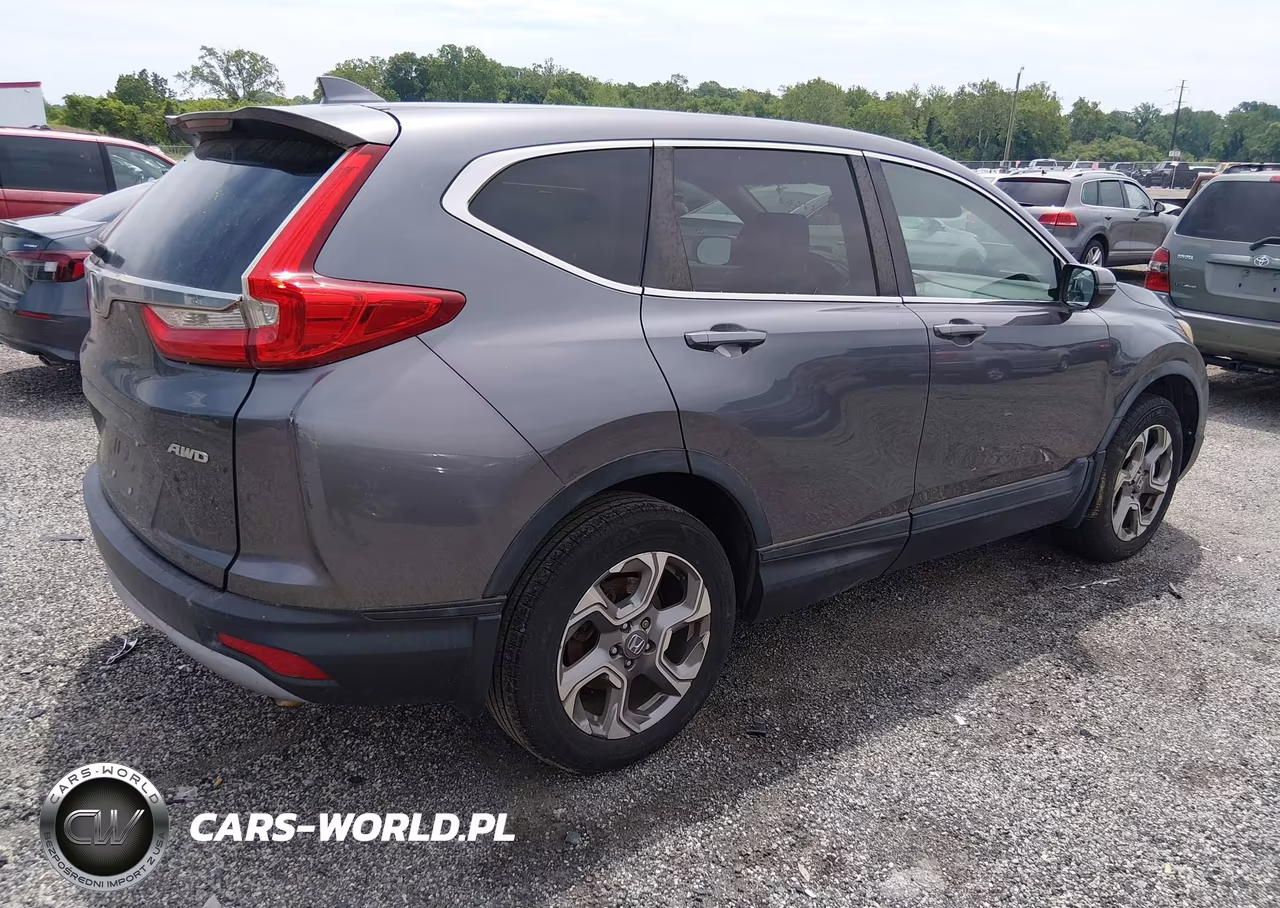 2017 Honda Cr-V Ex-L-Ex-L Navi VIN:2HKRW2H88HH612960 - 4