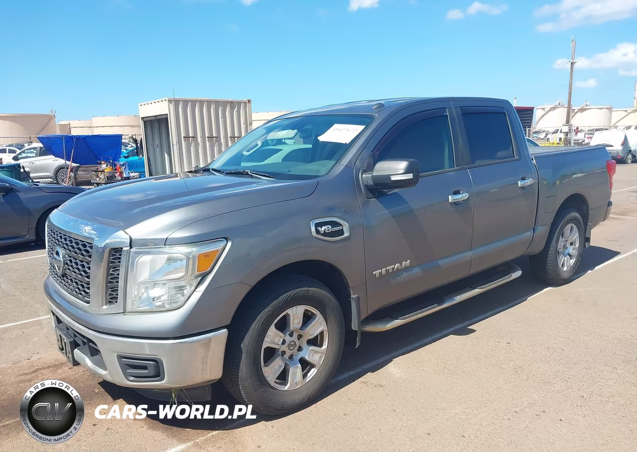 2017 Nissan Titan Sv VIN:1N6AA1EK9HN505080 - 2
