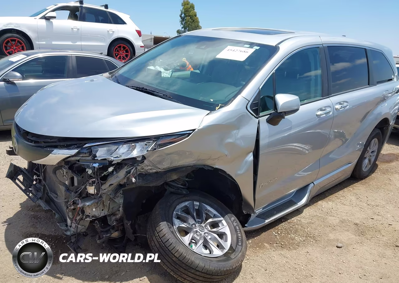 2022 Toyota Sienna Xle VIN:5TDYRKECXNS132467 - 2