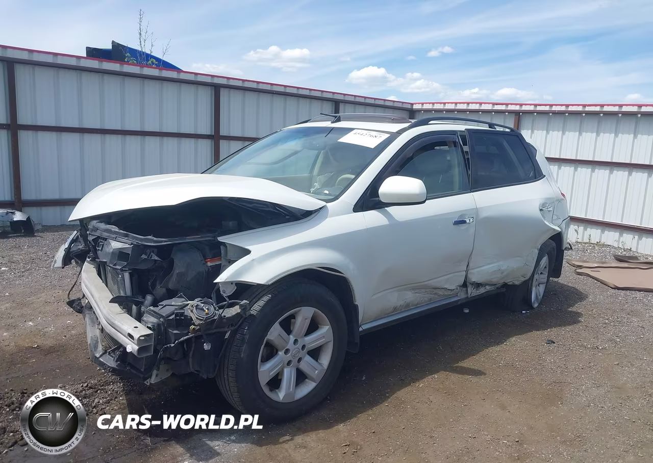 2006 Nissan Murano Sl VIN:JN8AZ08W96W551962 - 2