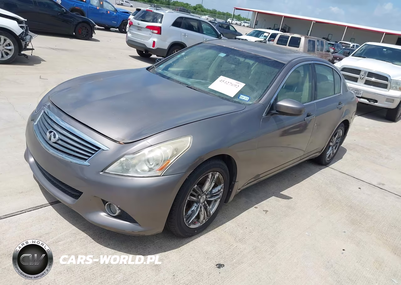 2011 Infiniti G37X VIN:JN1CV6AR1BM405684 - 2