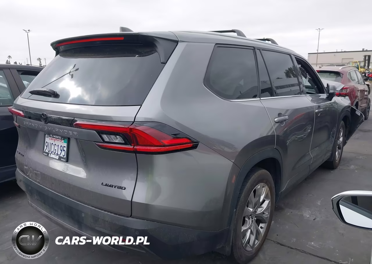2025 Toyota Grand Highlander Hybrid Limited VIN:5TDACAB52SS051266 - 4