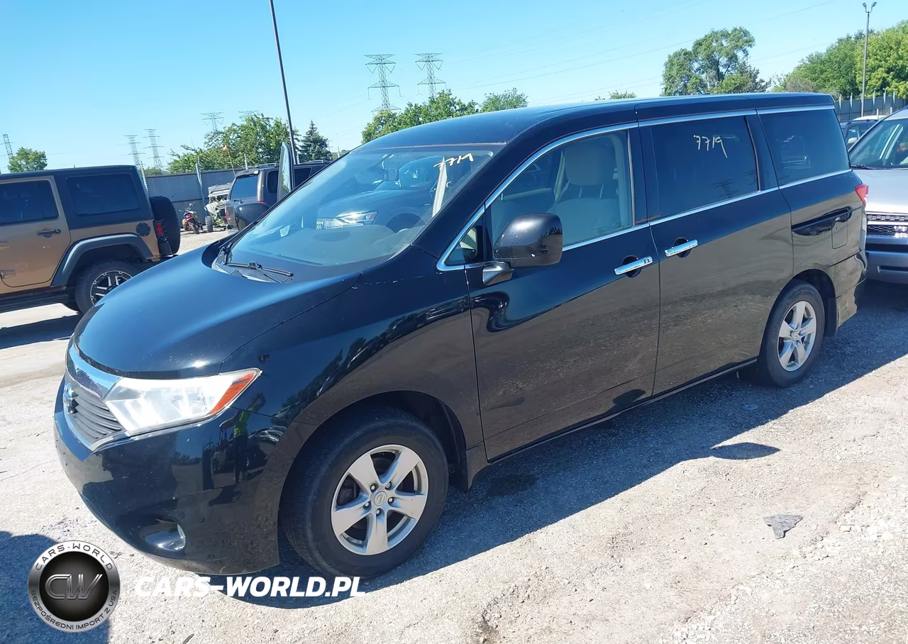 2015 Nissan Quest Sv VIN:JN8AE2KP7F9123606 - 2