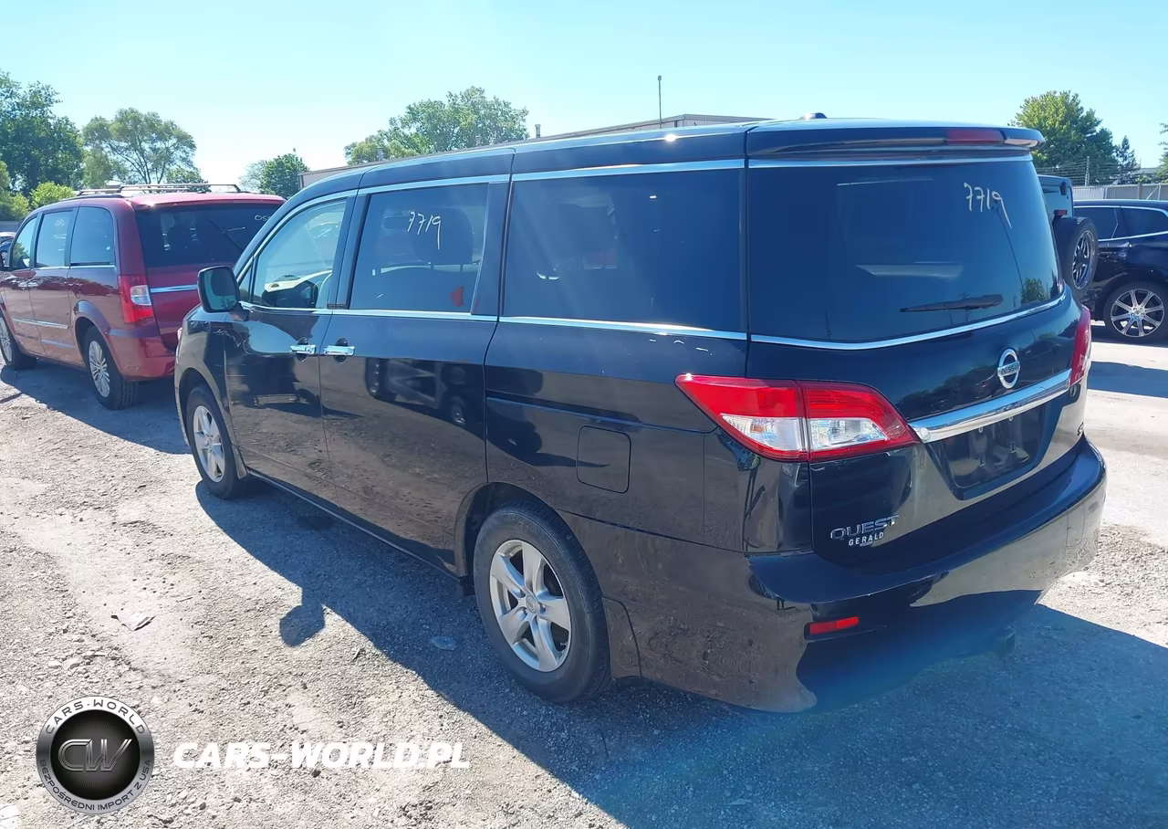 2015 Nissan Quest Sv VIN:JN8AE2KP7F9123606 - 3