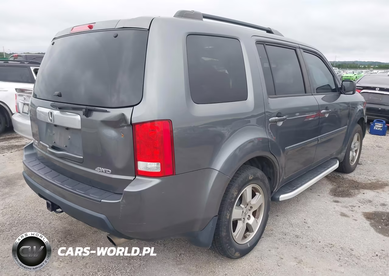 2011 Honda Pilot Ex-L VIN:5FNYF4H59BB003783 - 4