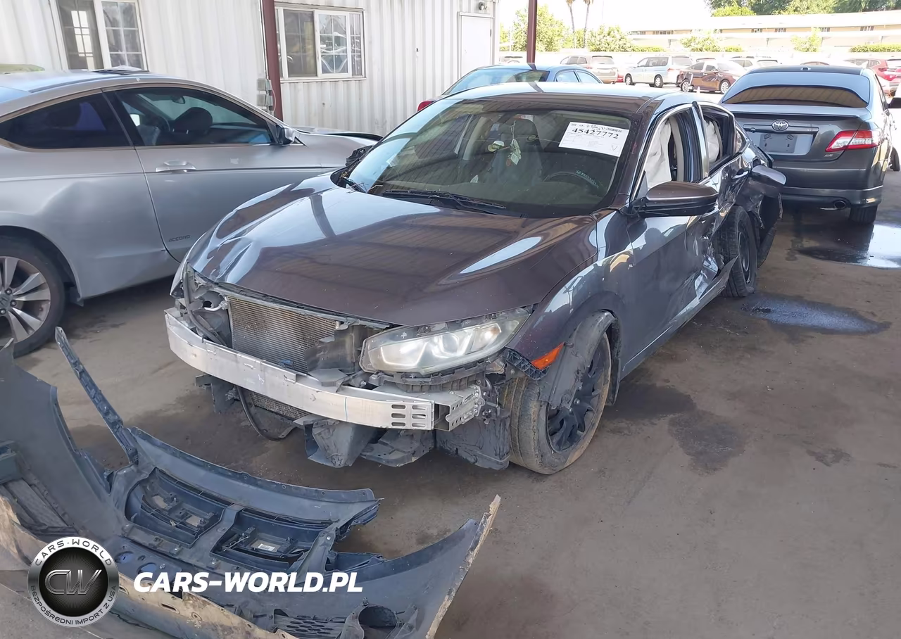 2016 Honda Civic Lx VIN:19XFC2F56GE034977 - 2