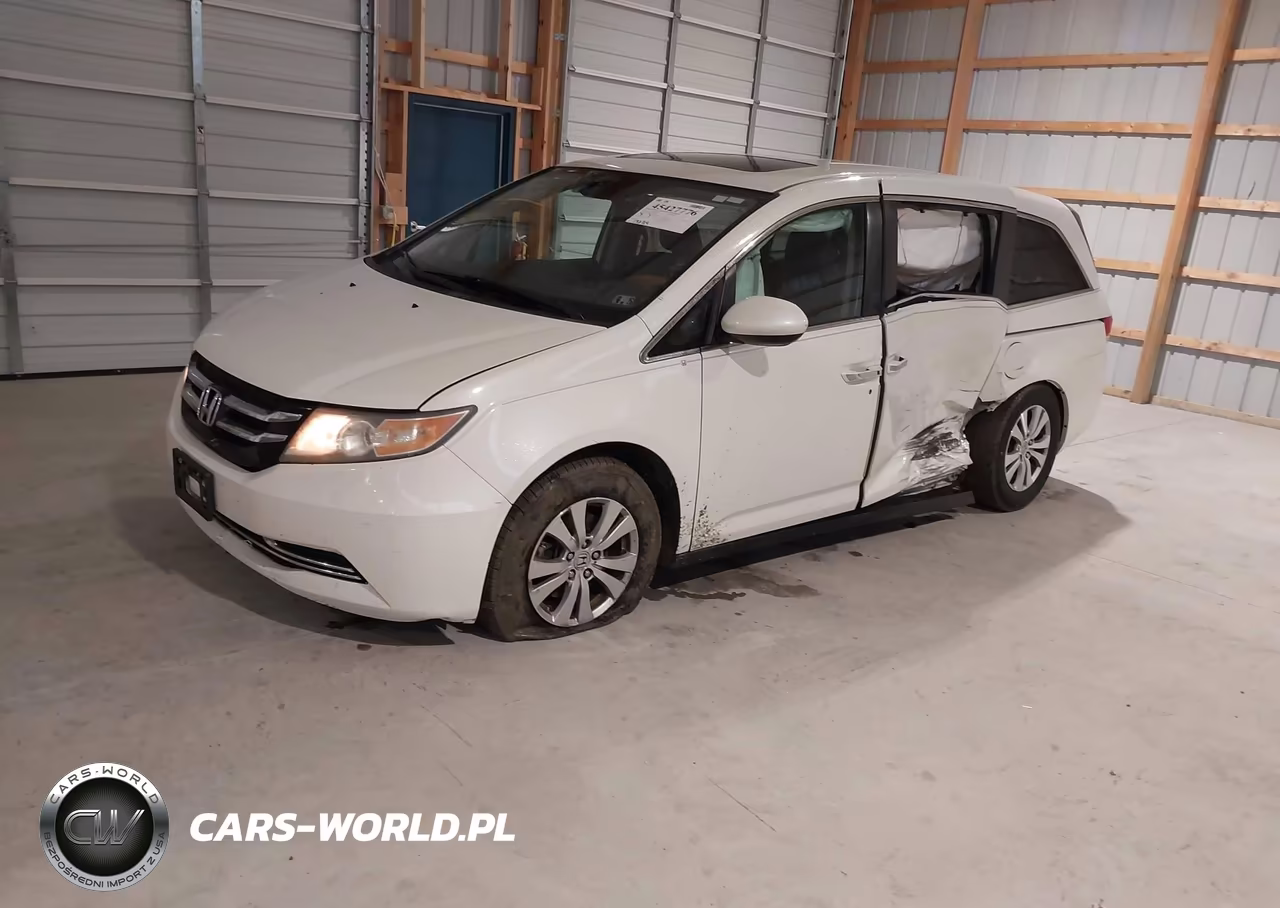 2014 Honda Odyssey Ex-L VIN:5FNRL5H69EB129044 - 2
