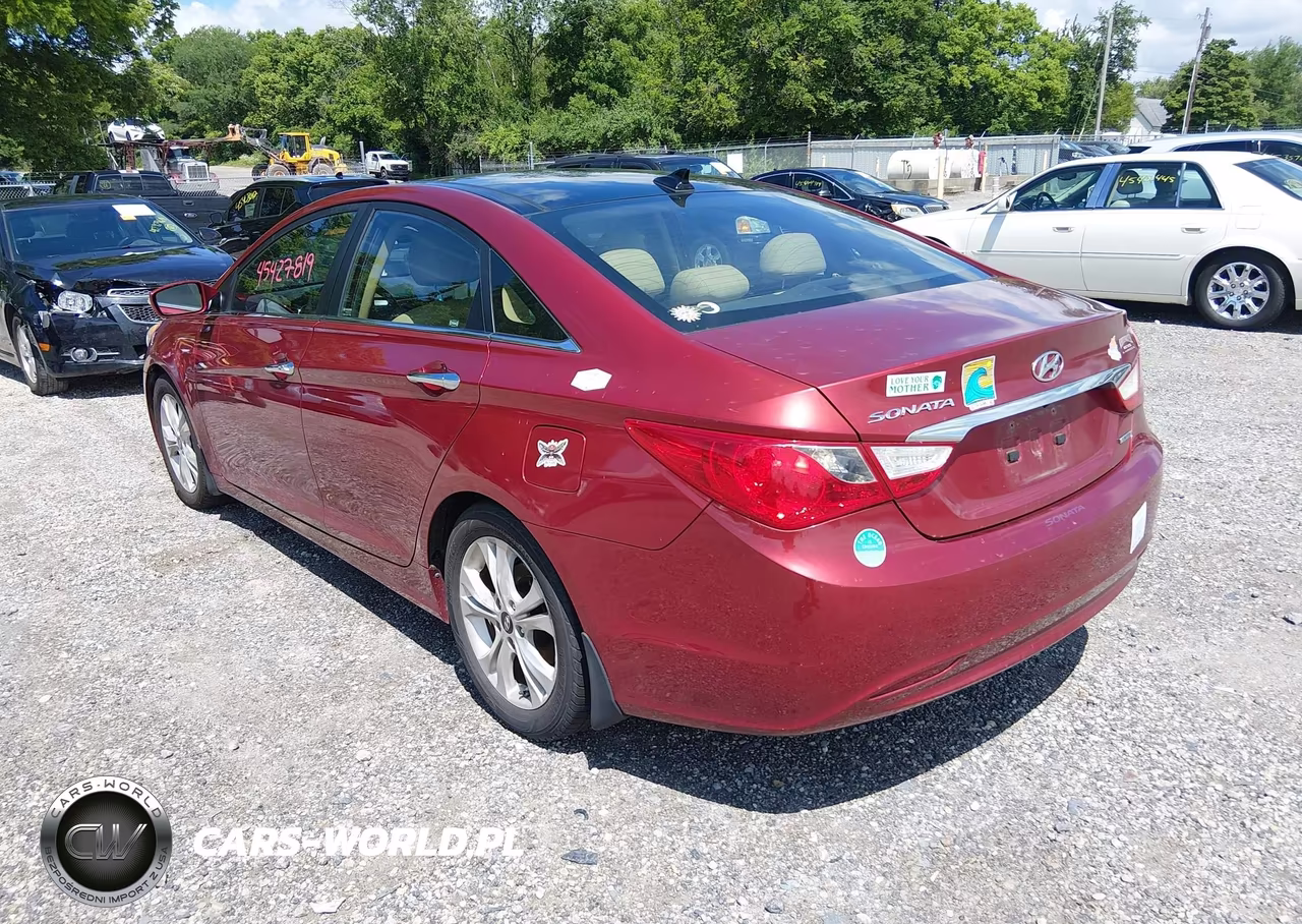 2012 Hyundai Sonata Limited VIN:5NPEC4AC9CH357939 - 3