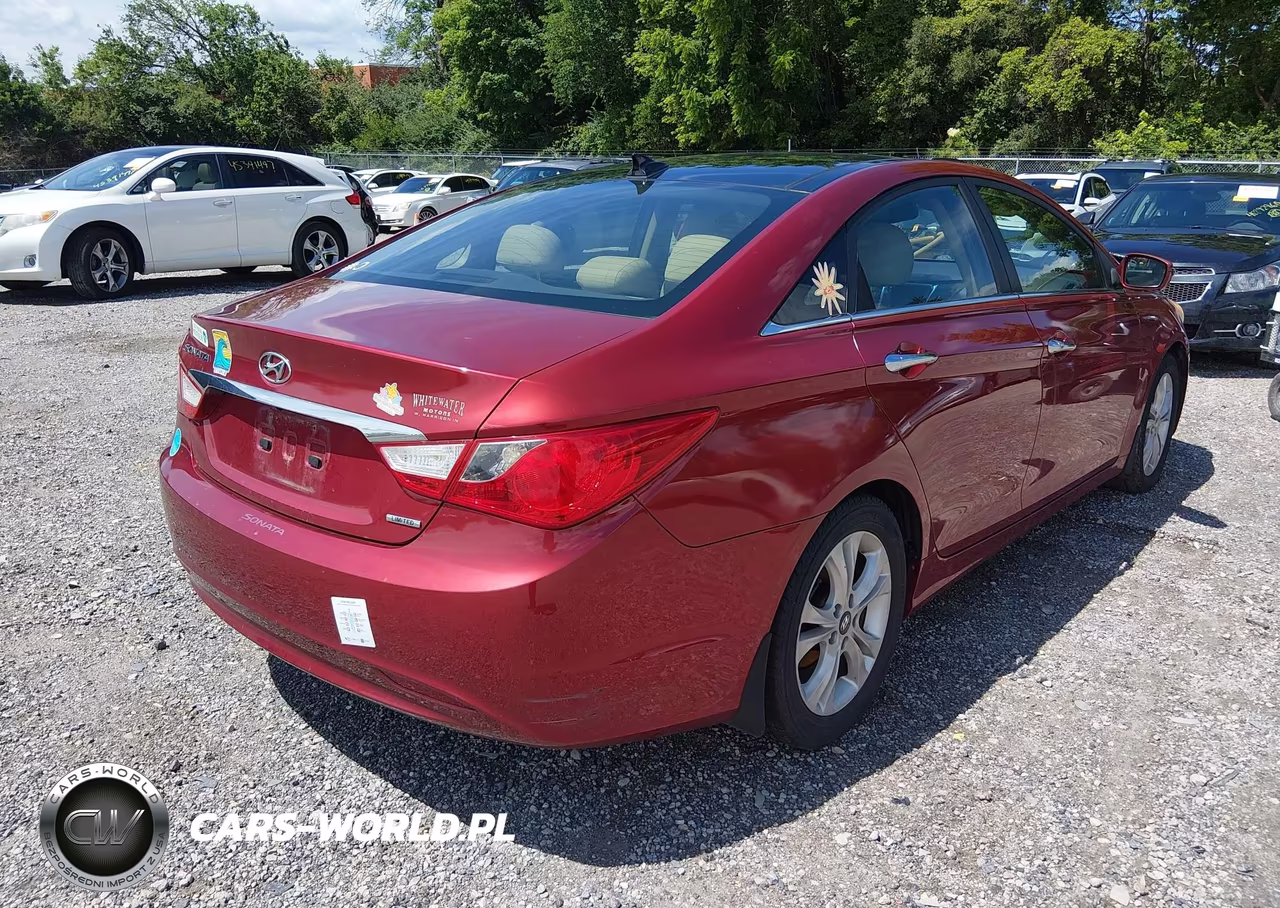 2012 Hyundai Sonata Limited VIN:5NPEC4AC9CH357939 - 4