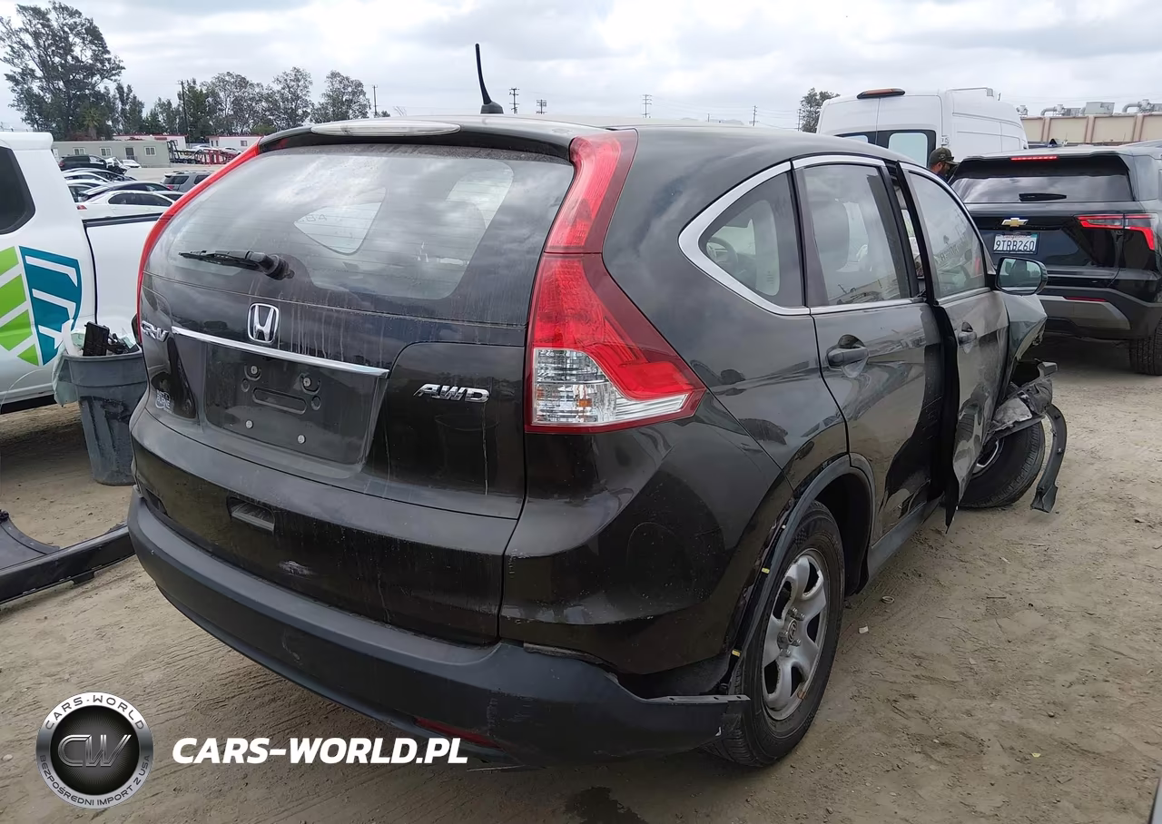 2013 Honda Cr-V Lx VIN:5J6RM4H32DL004390 - 4