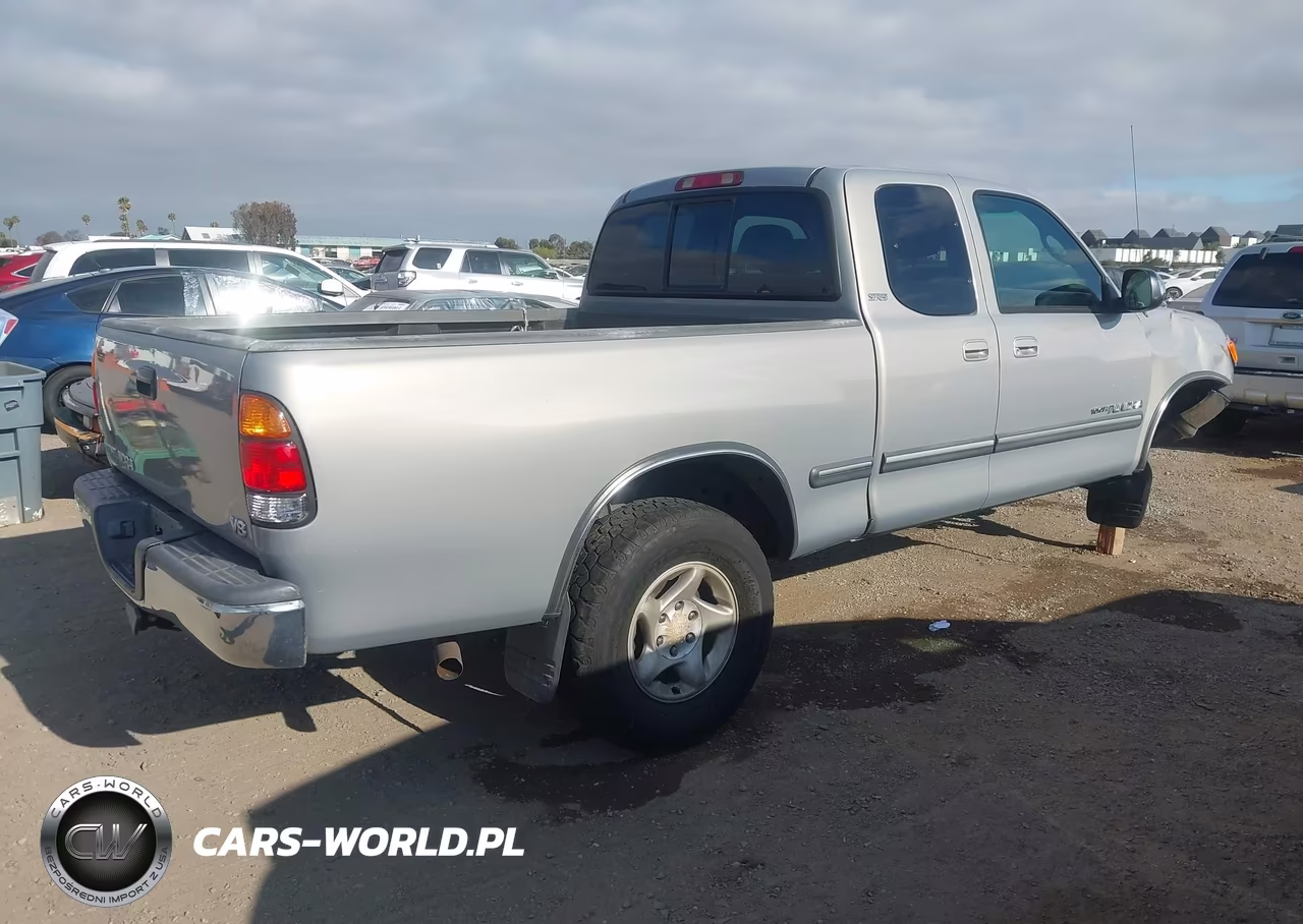2001 Toyota Tundra Sr5 V8 VIN:5TBRT34171S199073 - 4
