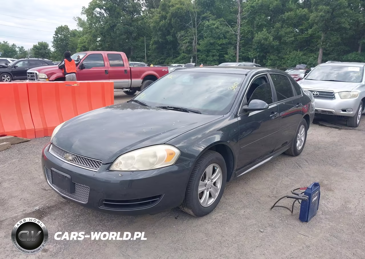 2013 Chevrolet Impala Ls VIN:2G1WF5E30D1237745 - 2
