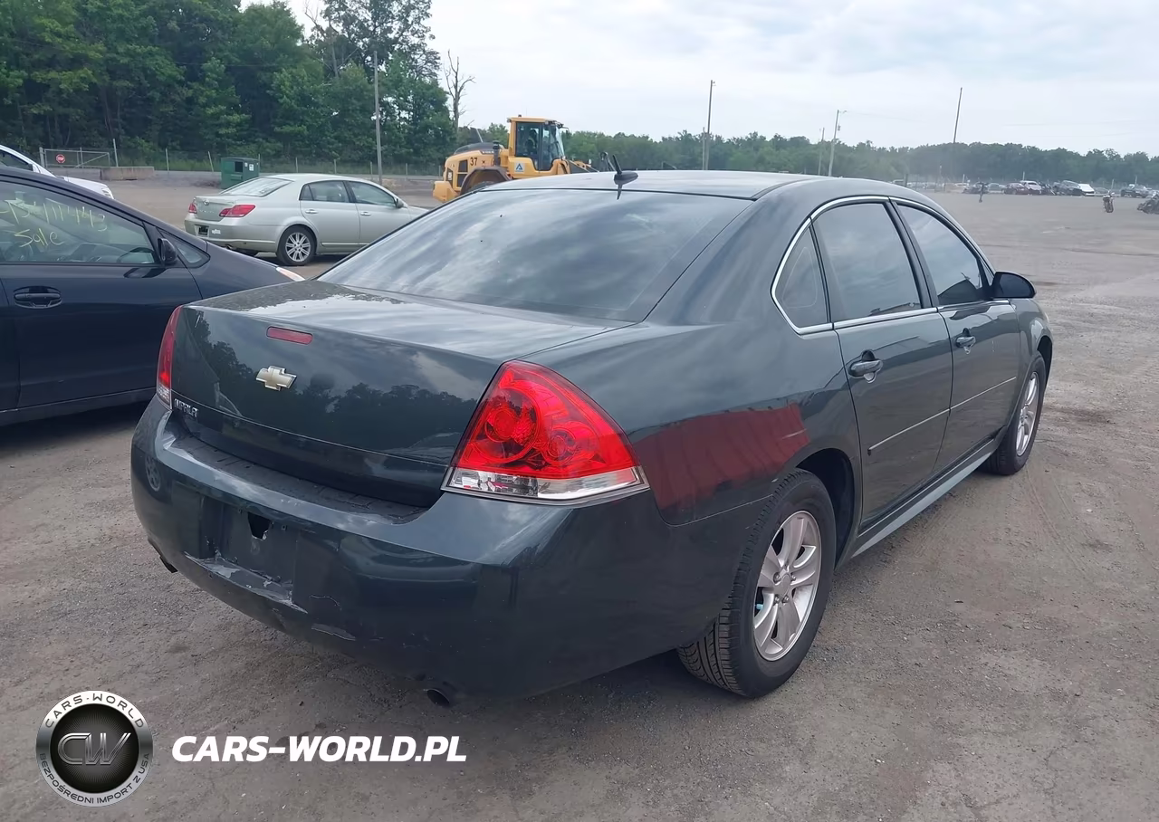 2013 Chevrolet Impala Ls VIN:2G1WF5E30D1237745 - 4