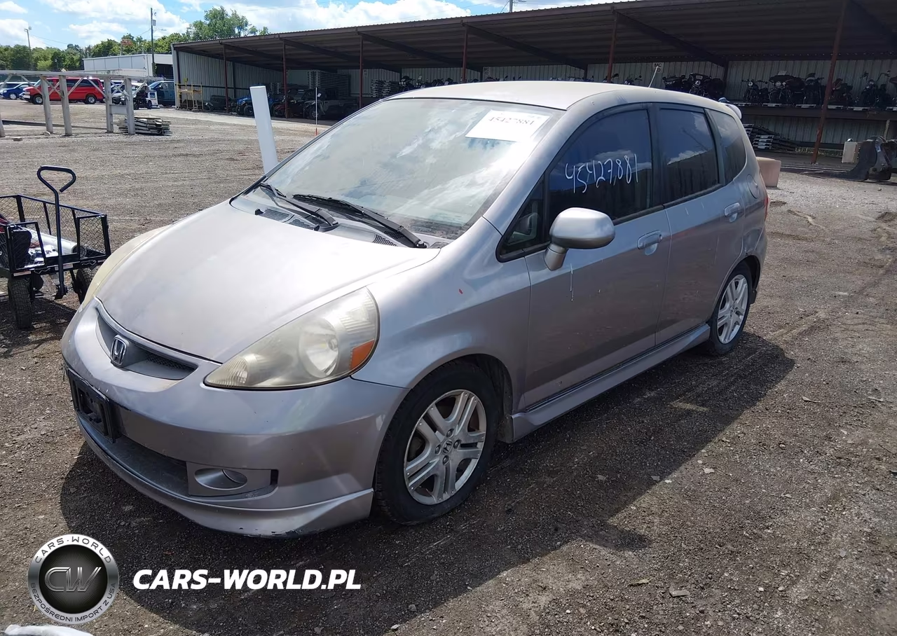 2007 Honda Fit Sport VIN:JHMGD38617S013320 - 2