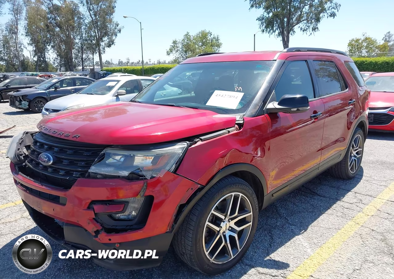 2017 Ford Explorer Sport VIN:1FM5K8GT8HGC09841 - 2