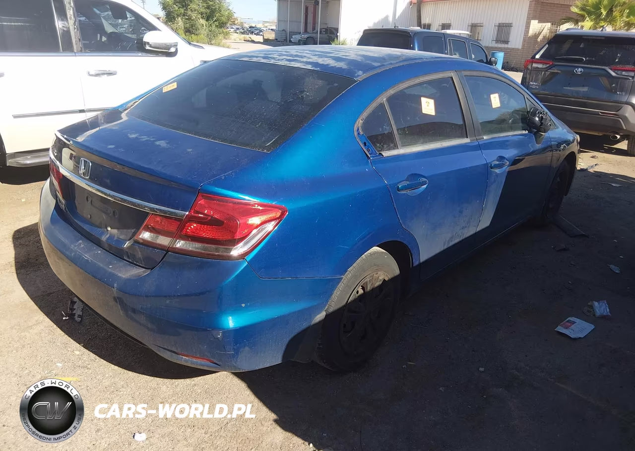 2014 Honda Civic Lx VIN:19XFB2F59EE042975 - 4