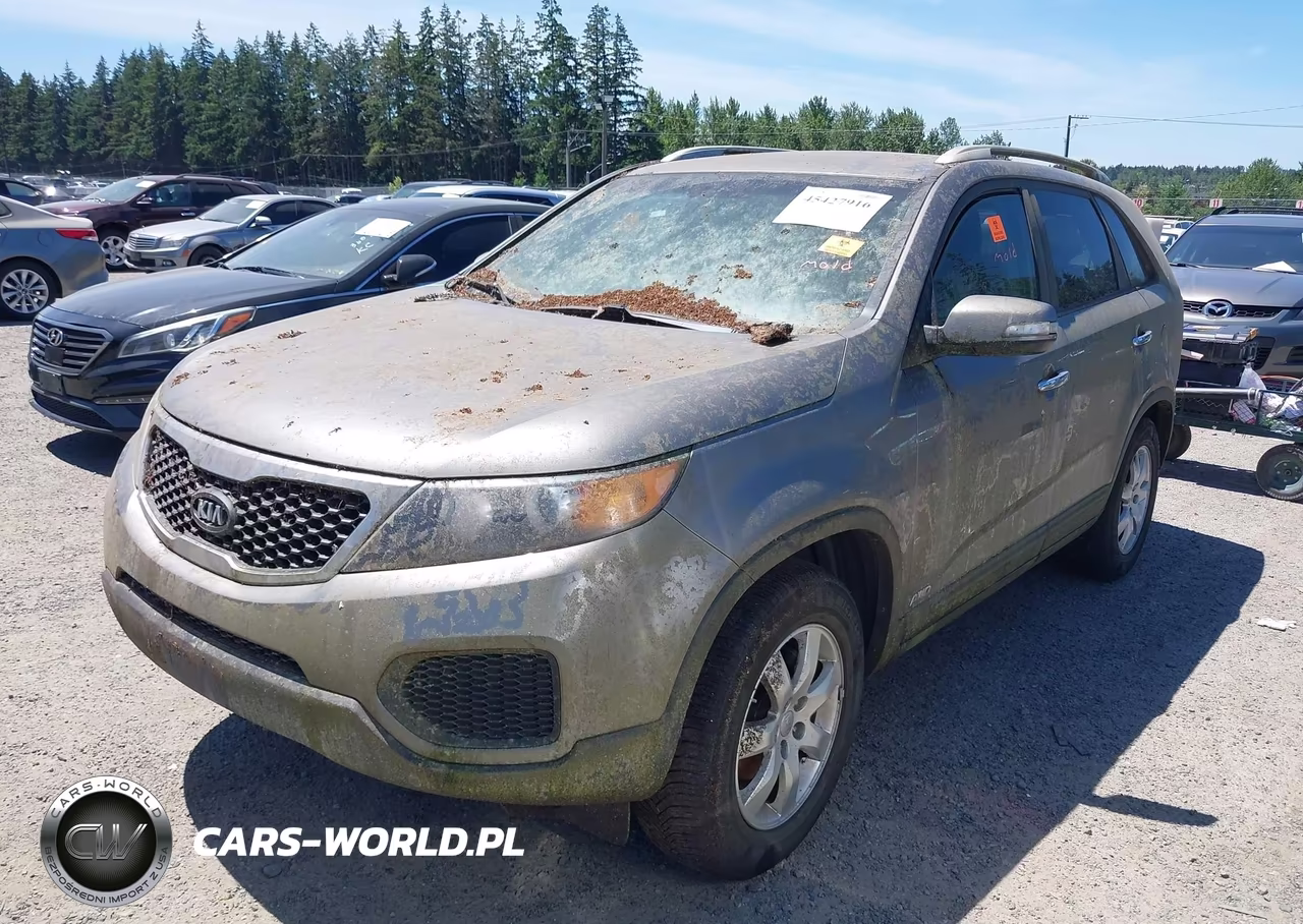 2013 Kia Sorento Lx V6 VIN:5XYKTDA27DG319094 - 2