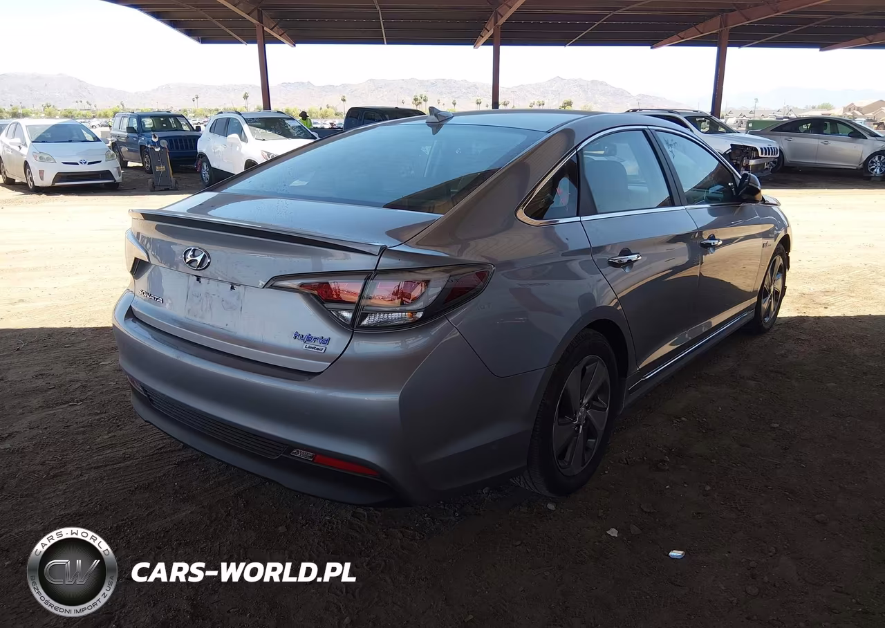 2016 Hyundai Sonata Hybrid Limited VIN:KMHE34L16GA012873 - 4
