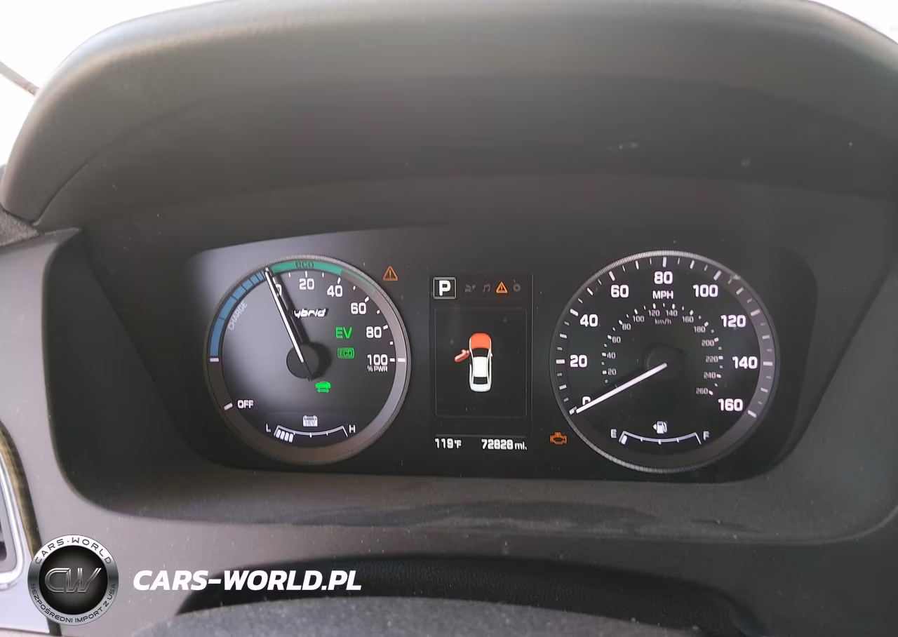 2016 Hyundai Sonata Hybrid Limited VIN:KMHE34L16GA012873 - 7