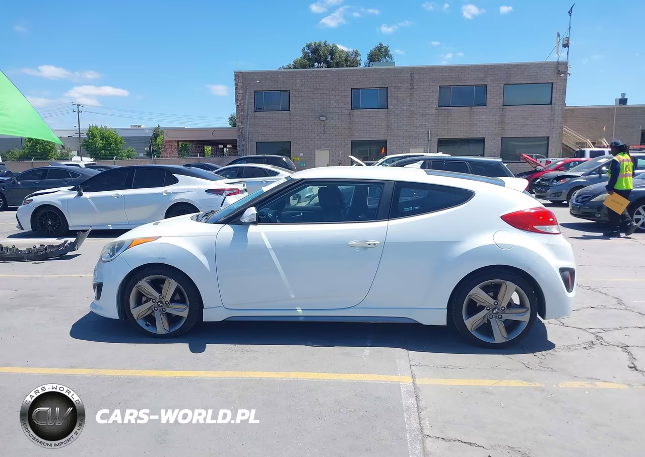 2013 Hyundai Veloster Turbo W-Black VIN:KMHTC6AE6DU139755 - 15