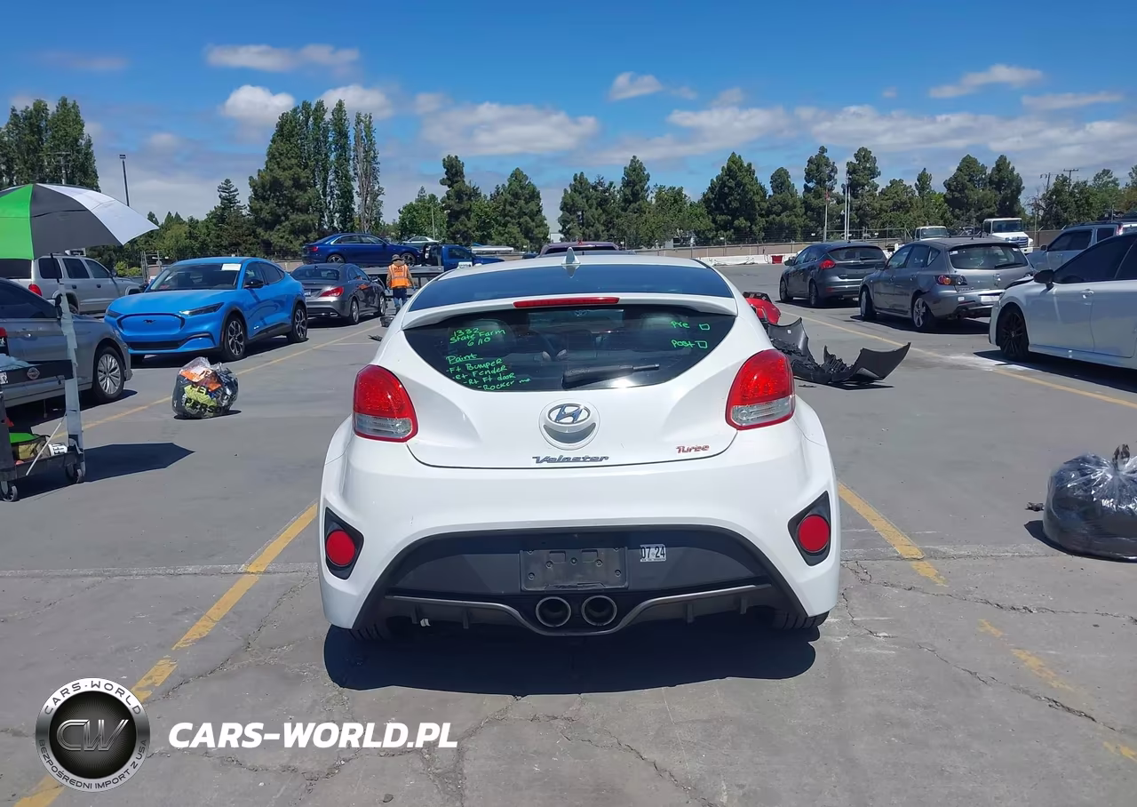 2013 Hyundai Veloster Turbo W-Black VIN:KMHTC6AE6DU139755 - 17
