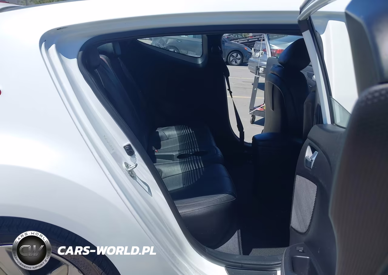 2013 Hyundai Veloster Turbo W-Black VIN:KMHTC6AE6DU139755 - 8