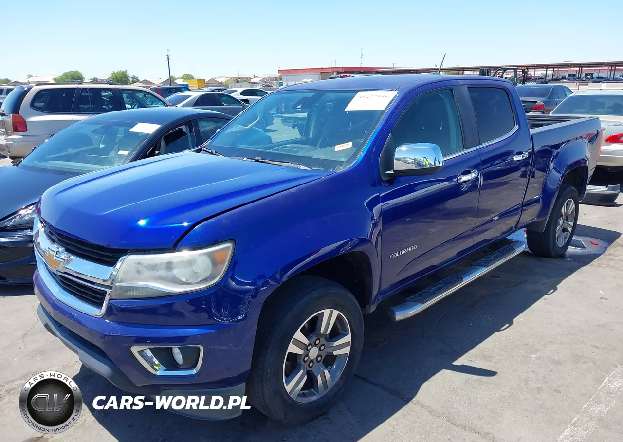 2015 Chevrolet Colorado Lt VIN:1GCGSBE35F1250831 - 2