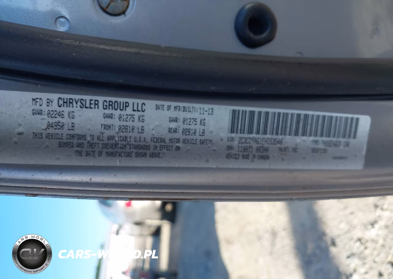 2014 Dodge Challenger Sxt VIN:2C3CDYAG1EH153540 - 9