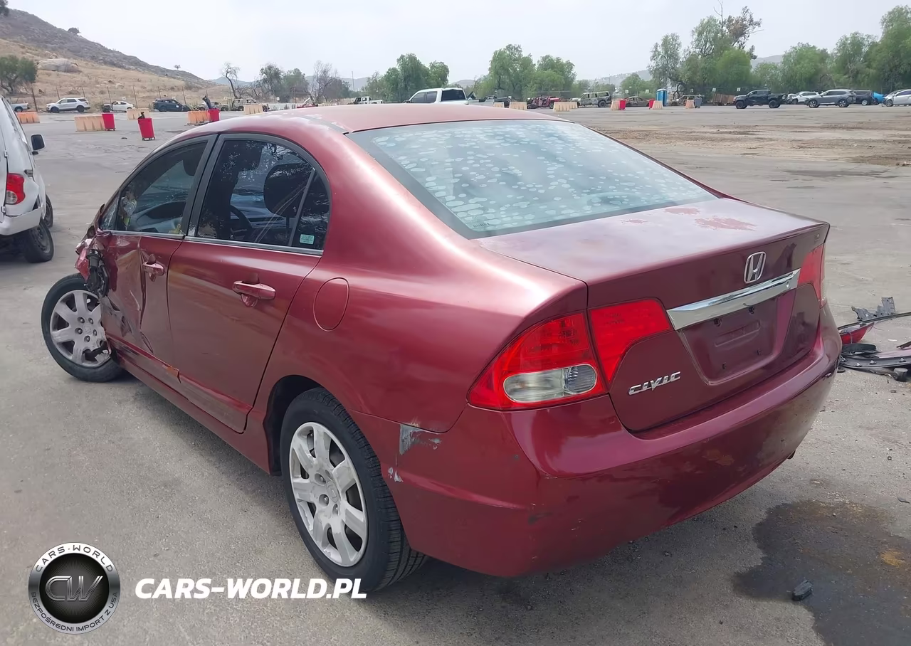 2009 Honda Civic Lx VIN:2HGFA16519H364843 - 3