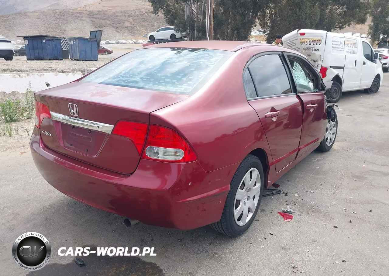 2009 Honda Civic Lx VIN:2HGFA16519H364843 - 4