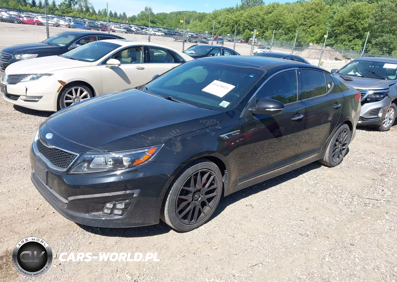 2014 Kia Optima Sxl Turbo VIN:5XXGR4A68EG350075 - 2
