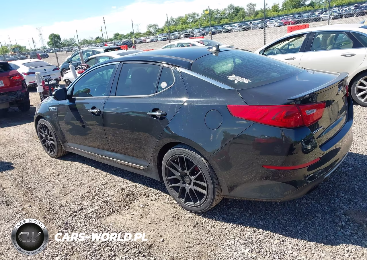 2014 Kia Optima Sxl Turbo VIN:5XXGR4A68EG350075 - 3