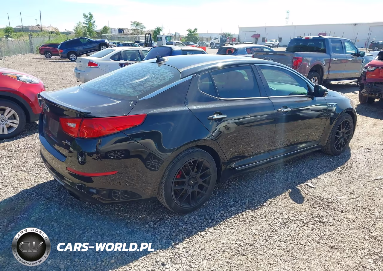 2014 Kia Optima Sxl Turbo VIN:5XXGR4A68EG350075 - 4