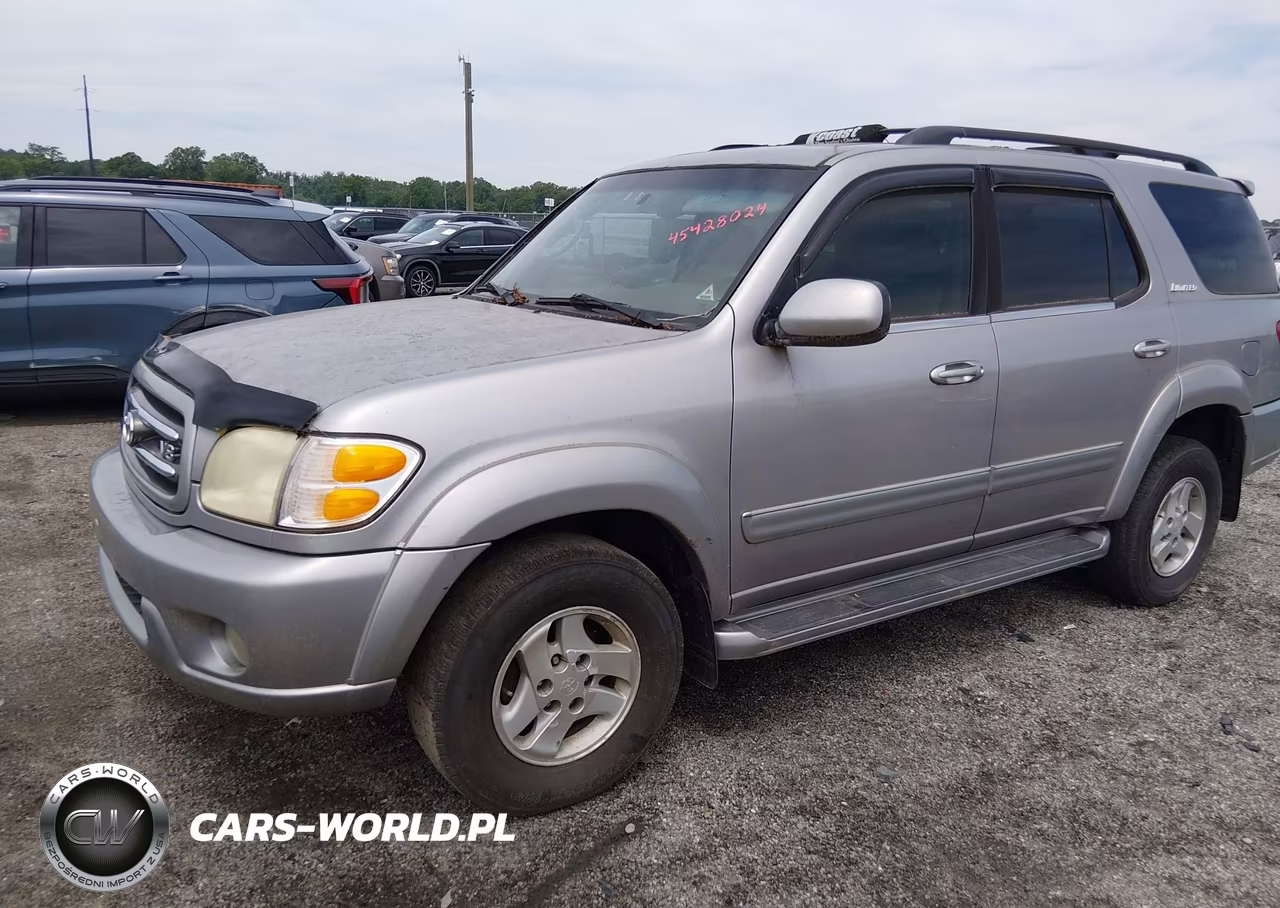 2002 Toyota Sequoia Limited V8 VIN:5TDBT48A72S085889 - 2