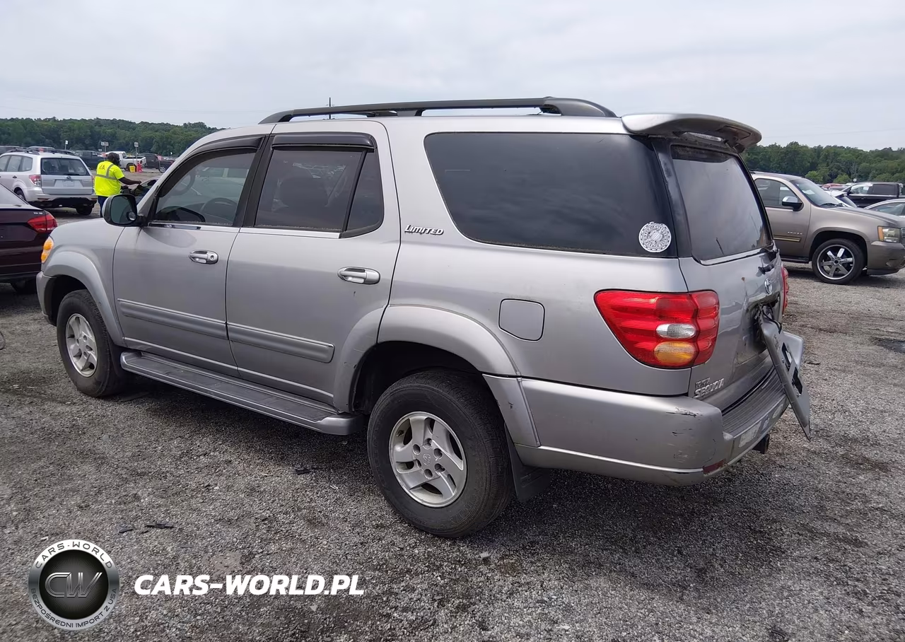 2002 Toyota Sequoia Limited V8 VIN:5TDBT48A72S085889 - 3