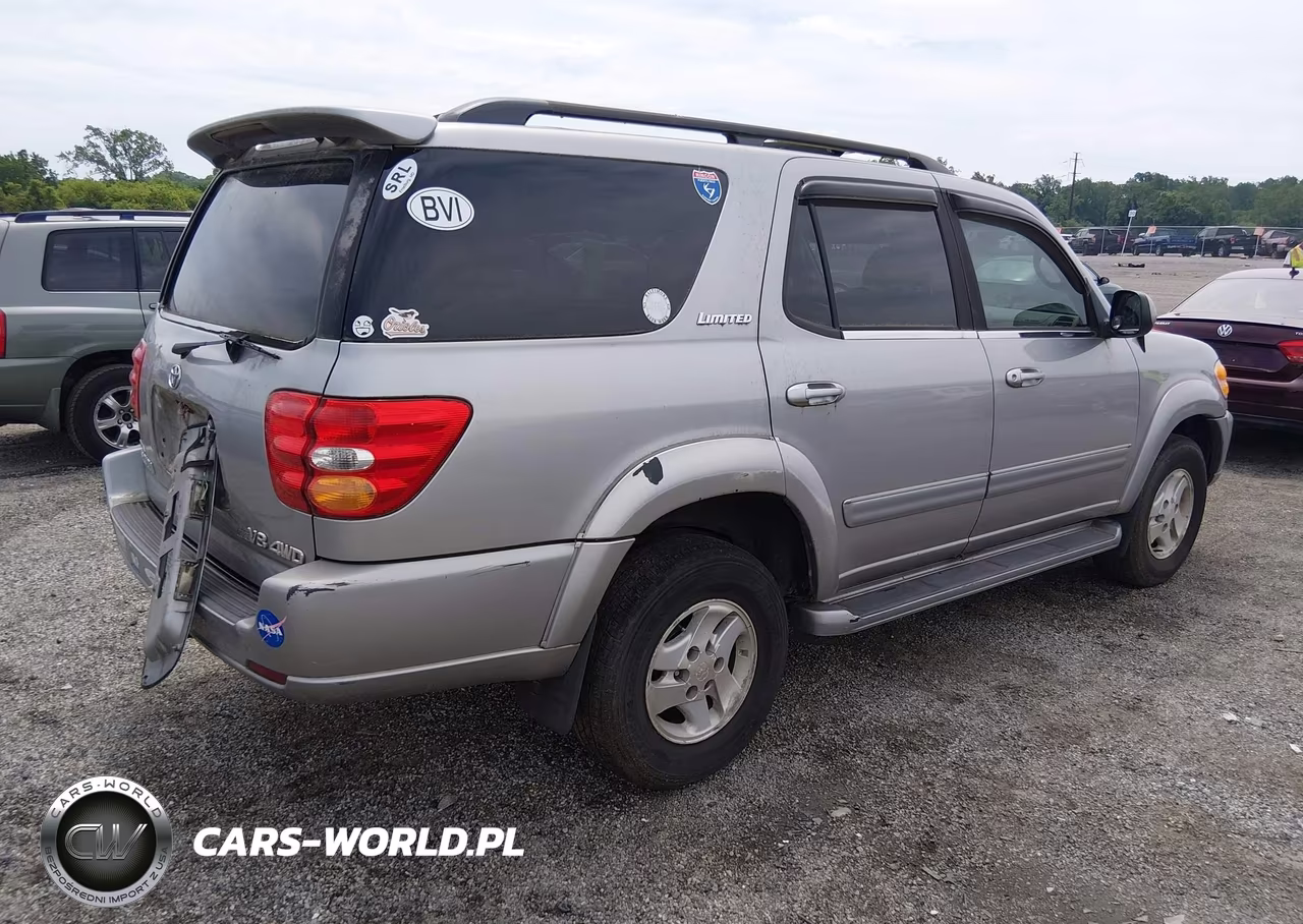 2002 Toyota Sequoia Limited V8 VIN:5TDBT48A72S085889 - 4