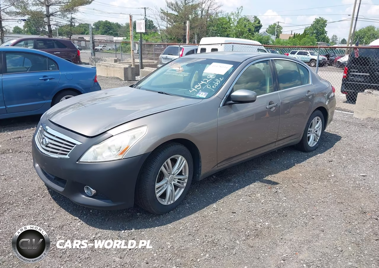 2012 Infiniti G37X VIN:JN1CV6AR5CM681321 - 2