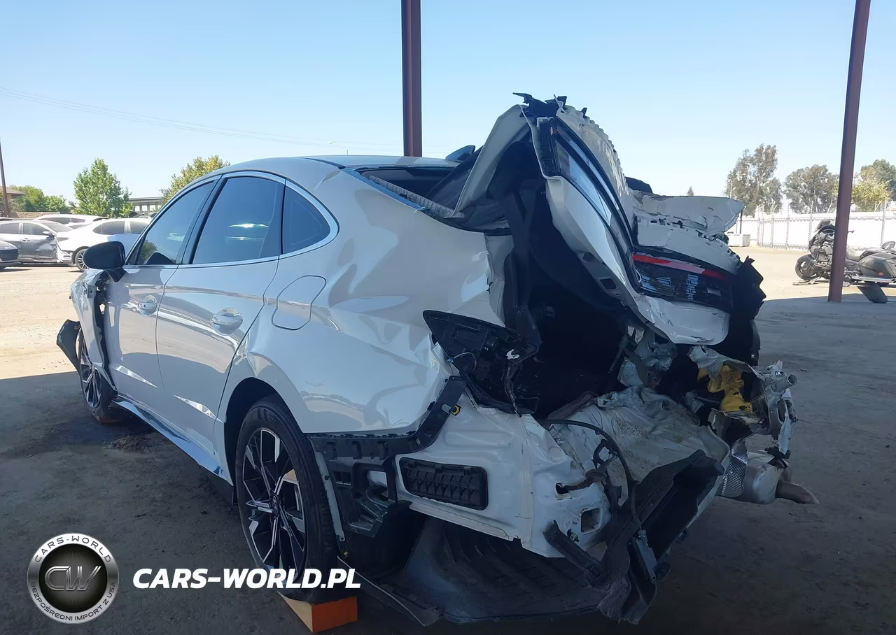 2025 Hyundai Sonata Sel VIN:KMHL64JA7SA487197 - 3