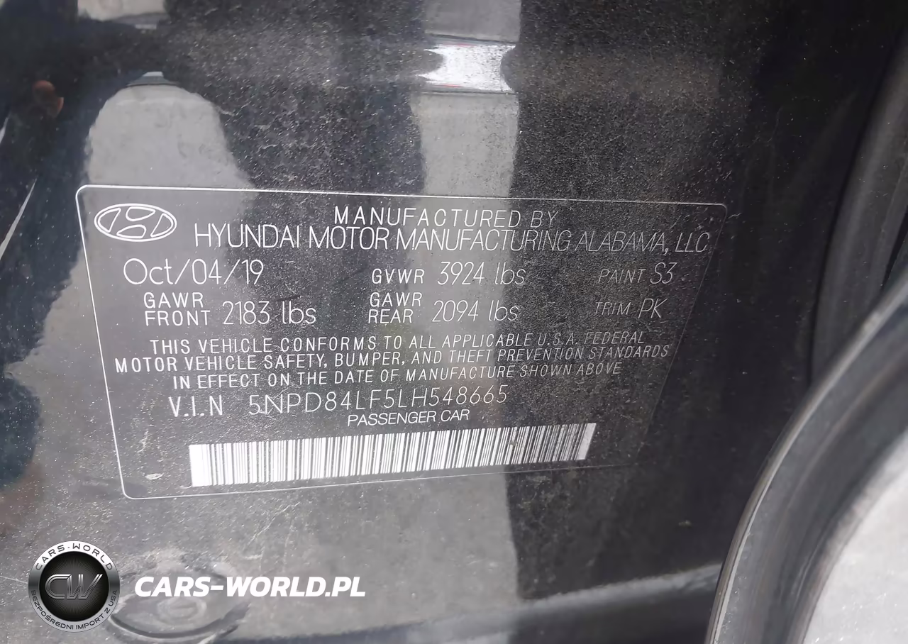 2020 Hyundai Elantra Sel VIN:5NPD84LF5LH548665 - 9