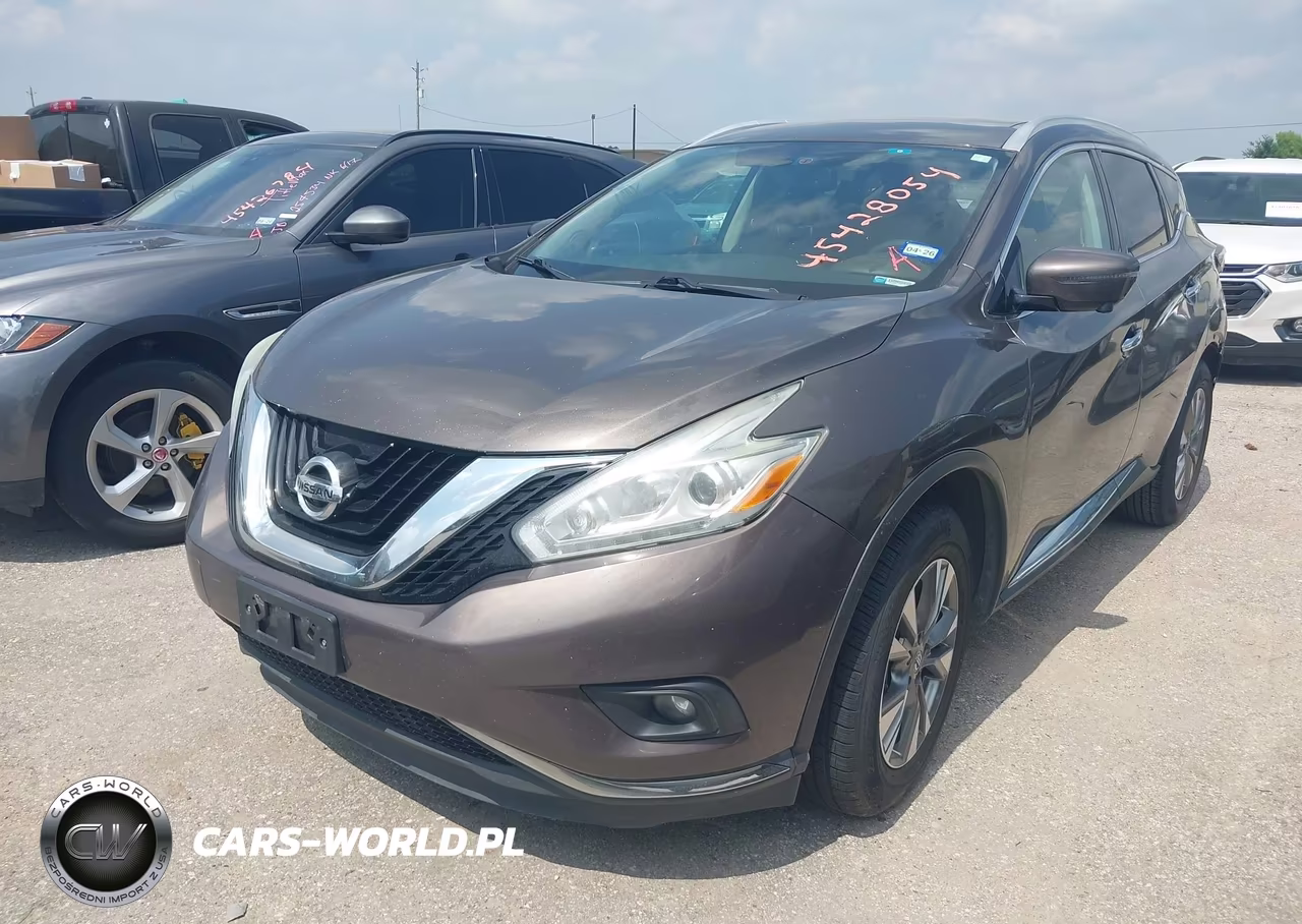 2016 Nissan Murano Platinum-S-Sl-Sv VIN:5N1AZ2MG5GN124691 - 2