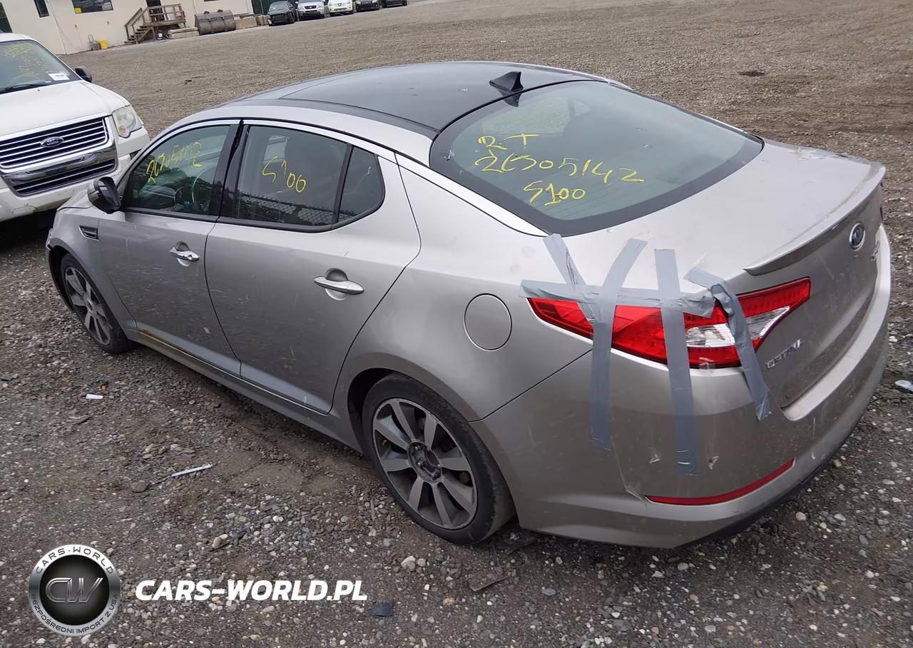 2011 Kia Optima Sx VIN:KNAGR4A67B5119925 - 3