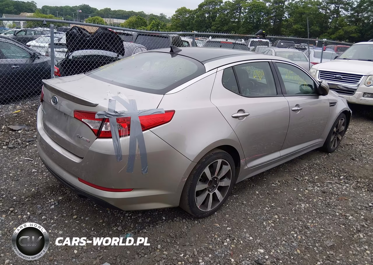 2011 Kia Optima Sx VIN:KNAGR4A67B5119925 - 4