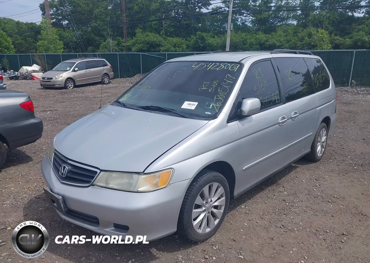 2002 Honda Odyssey Ex VIN:5FNRL18642B046495 - 2