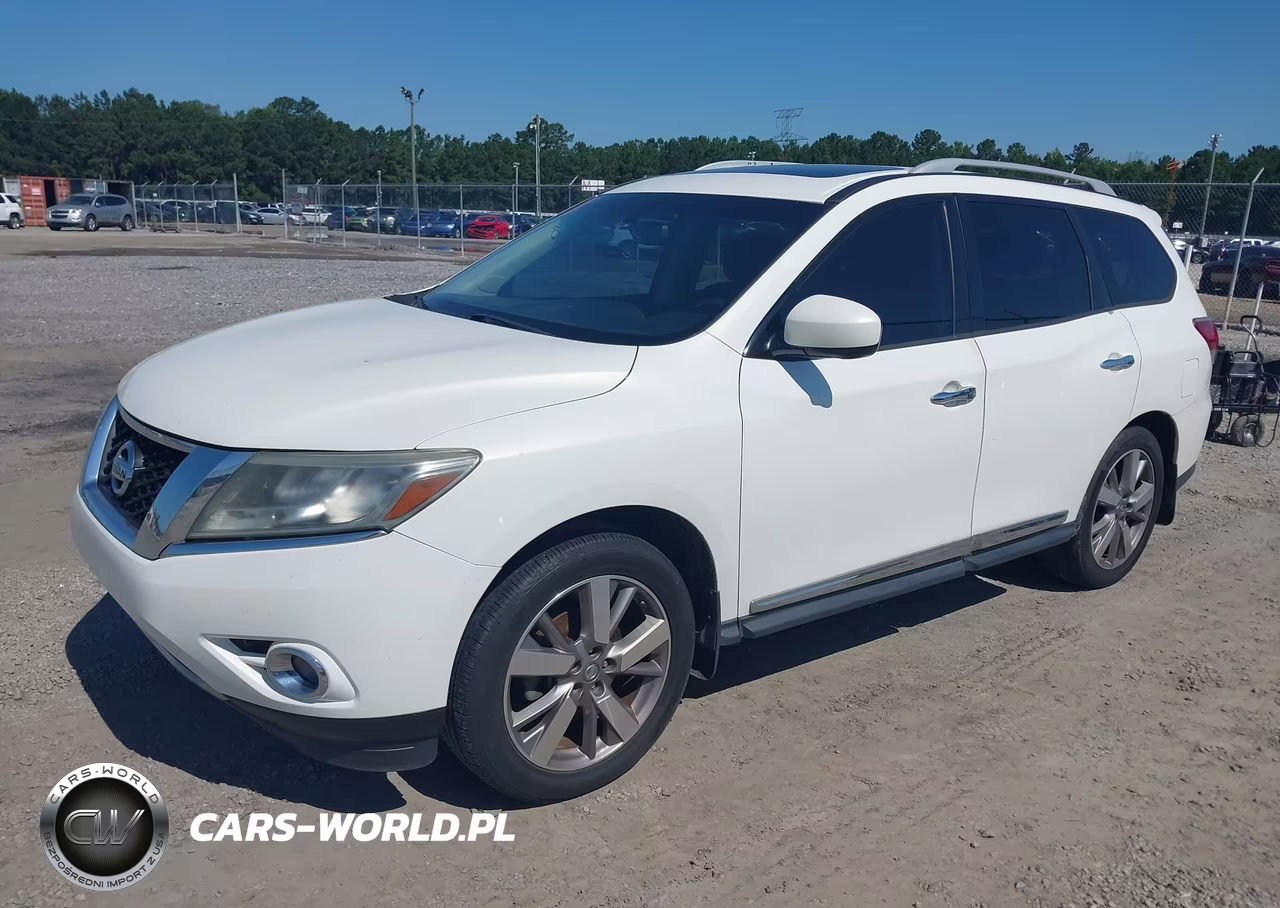 2014 Nissan Pathfinder Platinum VIN:5N1AR2MN2EC716573 - 2