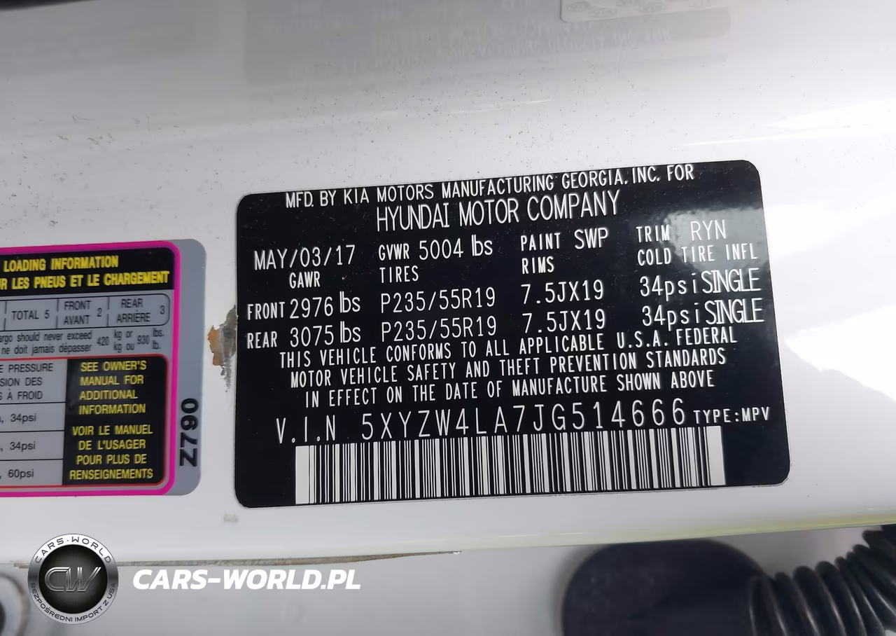 2018 Hyundai Santa Fe Sport 2.0T Ultimate VIN:5XYZW4LA7JG514666 - 9