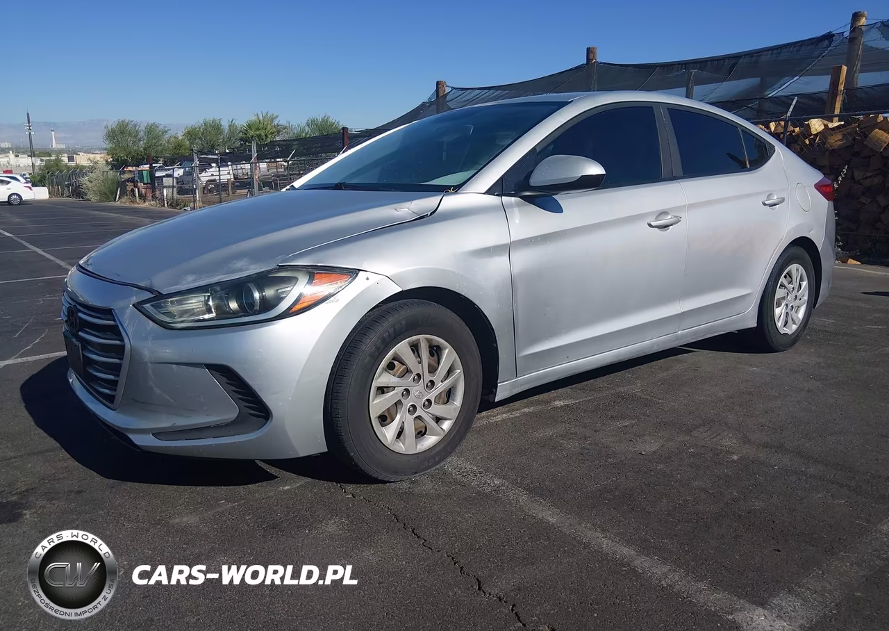 2017 Hyundai Elantra Se VIN:KMHD74LF3HU087140 - 2