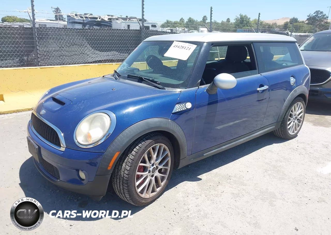 2008 Mini Cooper S Clubman VIN:WMWMM33548TP89663 - 2