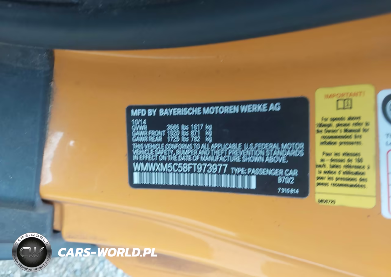 2015 Mini Hardtop Cooper VIN:WMWXM5C58FT973977 - 9