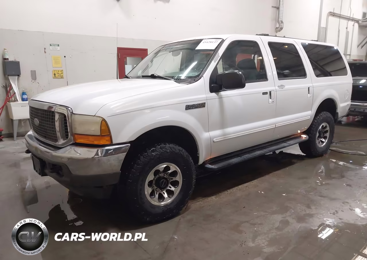 2000 Ford Excursion Xlt VIN:1FMNU41S7YEB40137 - 2